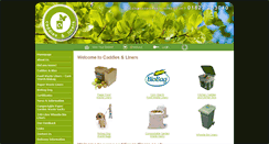 Desktop Screenshot of caddiesandliners.co.uk